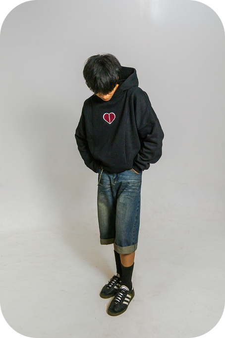 Hoodie collection model view